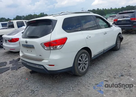 2014 Nissan Pathfinder Sl из США, поврежденный, VIN 5N1AR2MN4EC731012
